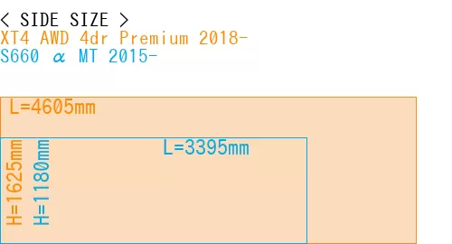 #XT4 AWD 4dr Premium 2018- + S660 α MT 2015-